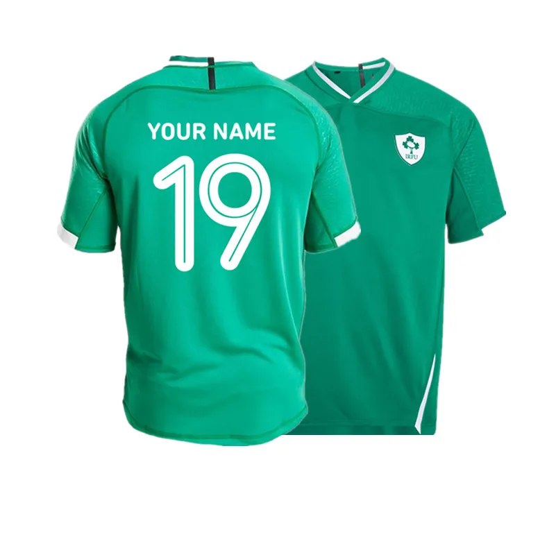 

2019 Ireland IRFU RUGBY JERSEY HOME JERSEY size S-5XL Print custom name number Top quality free shipping