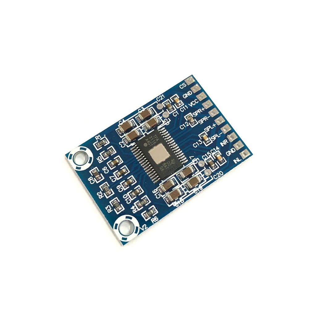 DC 12 V-24 V TPA3116D2 усилитель чипа борту модуль большой усиления Мощность 50w+ 50w Высокое качество звука 37x25 мм