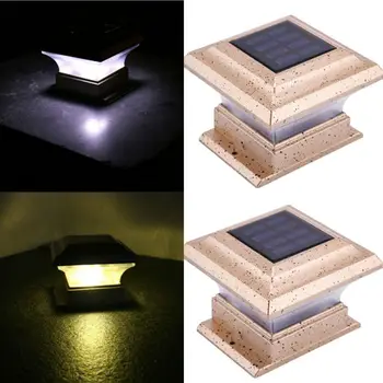 

LED Solar Powered Deck Light Outdoor/Garden/Yard/Wall/Patio/Fence/Pathway Lamp