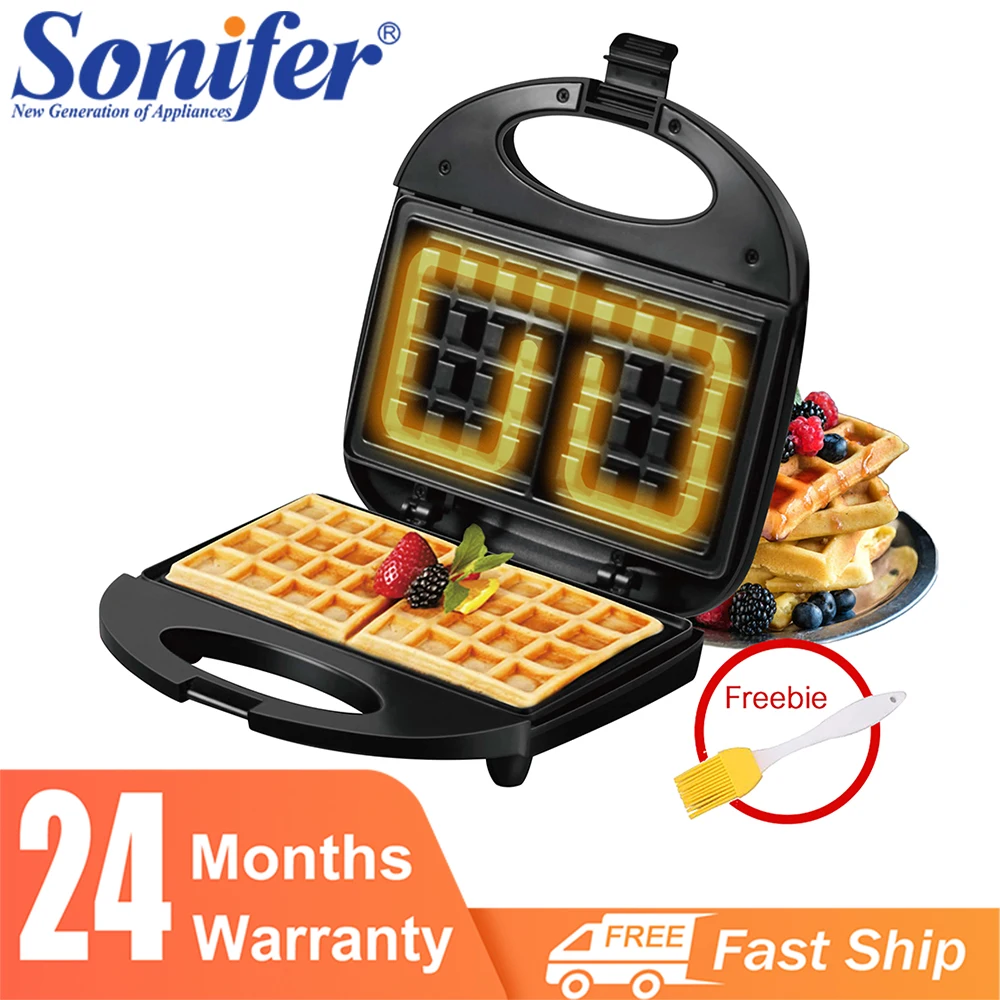 750W Electric Waffle Maker Bubble Egg Cake Oven Cooking Kitchen Appliances Breakfast Machine Waffles Pot Iron Baking Pan Sonifer | Бытовая