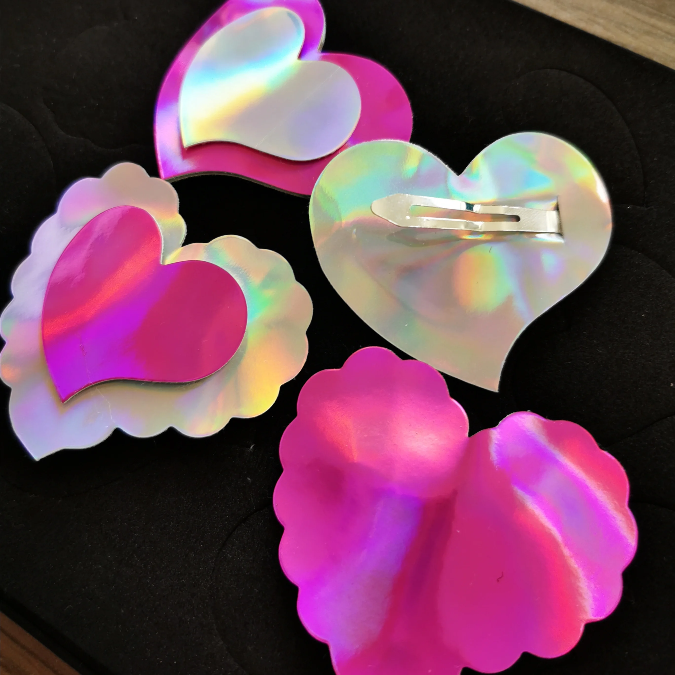 

Головные уборы Snapclips, высечка, фотоэлементы, форма сердца