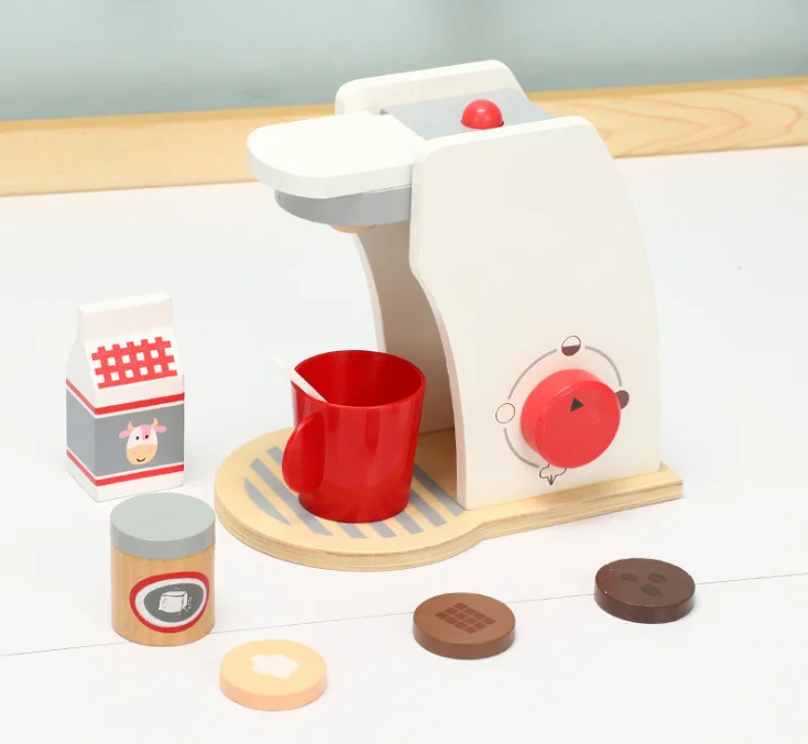Деревянная детская игрушка Multi Syles семейная машина для хлеба блендер кофе игрушки