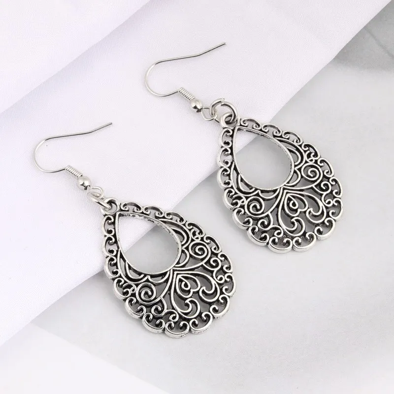 Ethnic Style Women Drop Earrings Fit Women Girl Gift Dangle Chandelier Ear Ornaments Handmade Jewelry 1Pair dangle earrings drop earrings