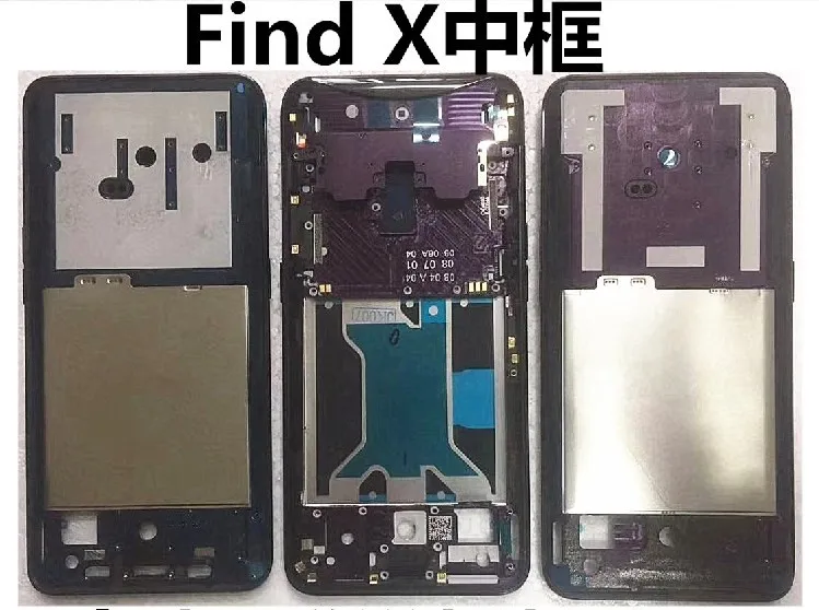 100% Оригинальный Oppo Find X средняя рамка для + крышка объектива камеры OPPO find x |