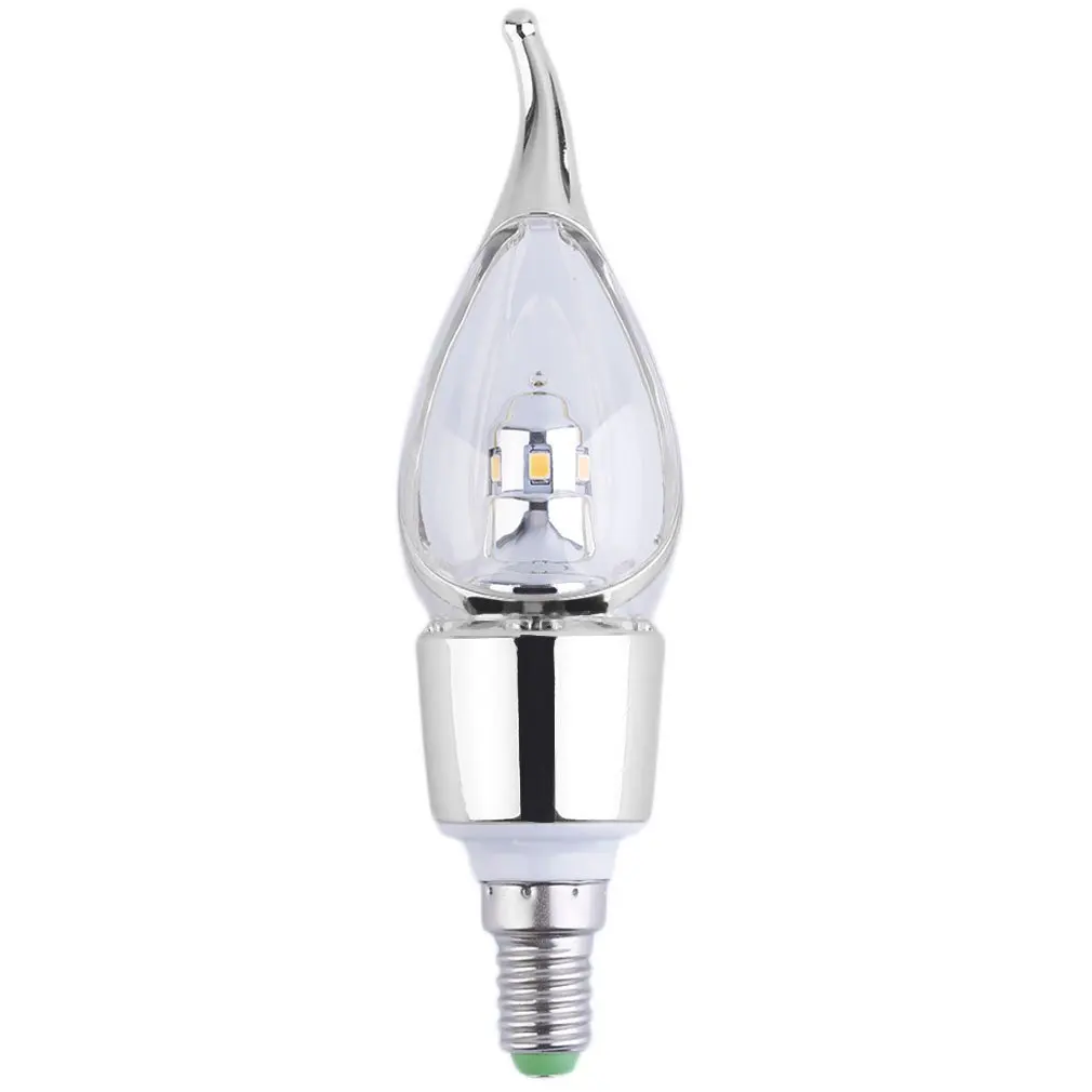 ICOCO 1 шт 90 V-260 V E14 3W белый/теплый белый светодиодный энергосберегающий светильник