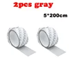 2PCS Gray