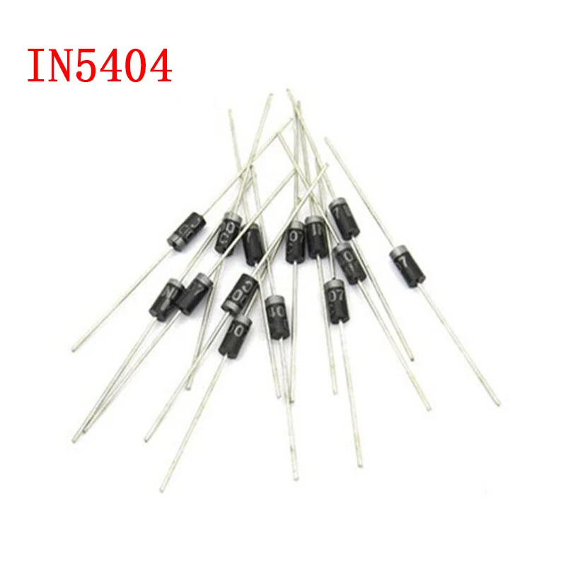 20 piezas diodo rectificador de IN5404 3A 400 v ¿ 27 1N5404|Diodos ...