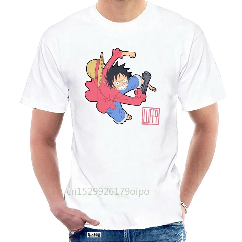 One Piece Shonen Jump Mens T Shirt Big Rushing Luffy Over Name 0925 T Shirts Aliexpress