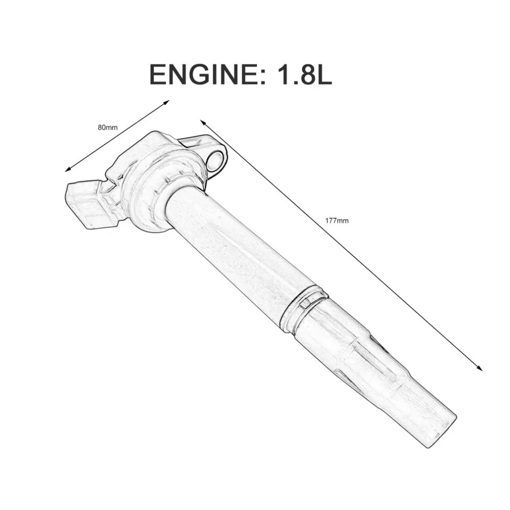 New 1.8L Corolla Engine 90919-02252 90919-02258 90919-C2003 Original Ignition Coil For Toyota Car Accessories Trim CE LE S STD