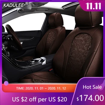 

KADULEE Make Custom fabric car seat cover For GreatWall HAVAL H5 H6 H1 H2 H3 H8 H9 H7 H2s M6 F5 H4 F7 Automobiles Seat Covers