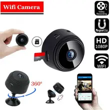 A9 Mini Wifi IP Camera 1080P HD Wireless Indoor Camera Night Vision 360 Degrees Motion Detection Baby Monitor Home Security