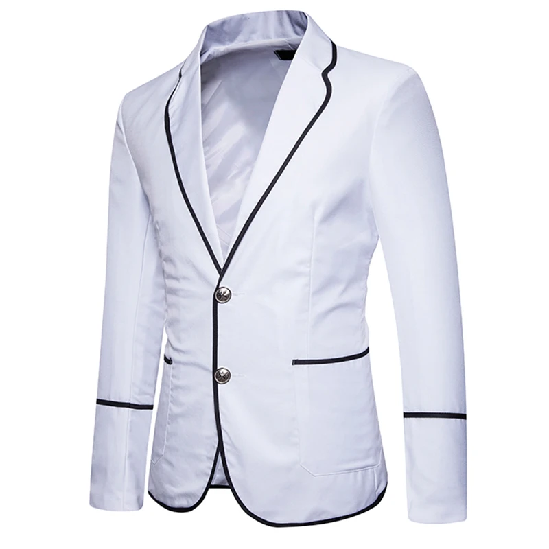 men Casual Suit coat men College Style New Arrivals Fashion Edging
