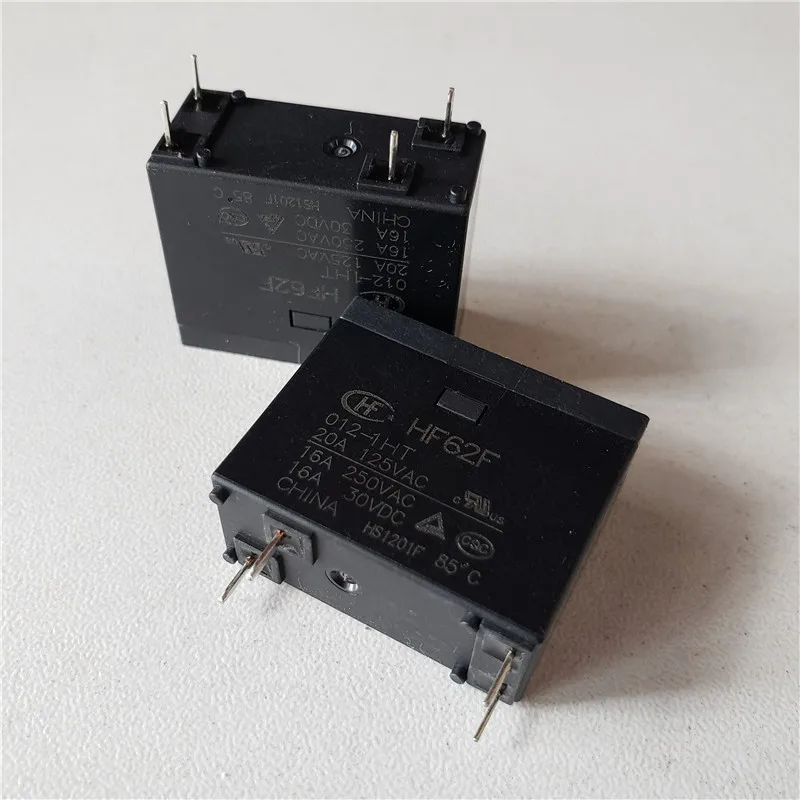 6 шт. реле водонагревателя T тип JQX HF62F-012-1H HF62F-012-1HT 250В 16А 4-контактное | Обустройство