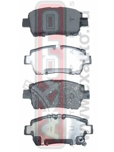Колодки Тормозные Дисковые Передние AKYOTO арт. AKD-0509