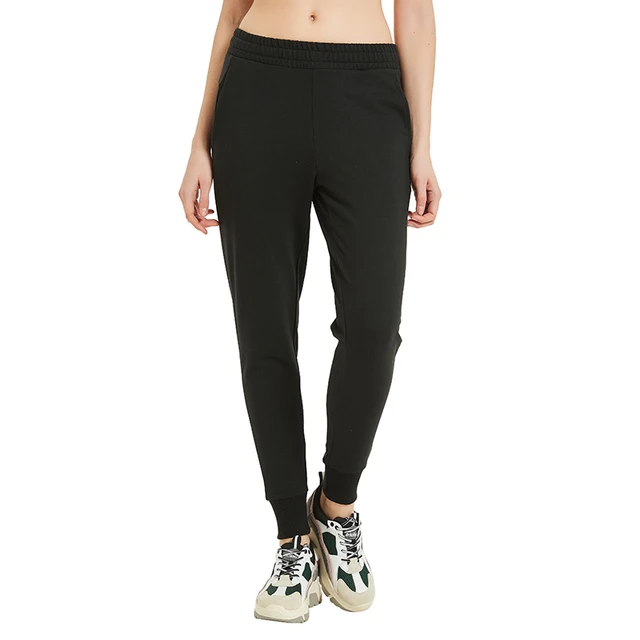 Women Workout Jogger Running Sweatpants Relaxed Fit Tapered