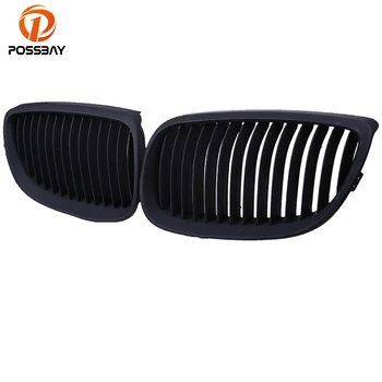 

POSSBAY Matte Black Car Grilles Grill Replacement for BMW 3-Series E93 330i/335i/M3 Cabrio 2007-2010 Pre-facelift Car Styling