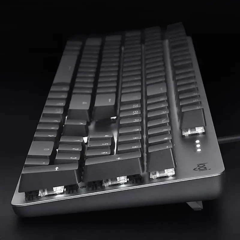 Клавиатура logitech K845 ABS мультимедийная клавиатура s Full Bond No Punch 104 ключ USB Проводная Механическая для геймеров с мультимедийная клавиатура