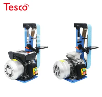 

Small Desktop Multi-Function Polishing Grinding Machine Vertical Belt Sander Woodworking Sander Tool Sharpener 1500W 0-2800RPM Y