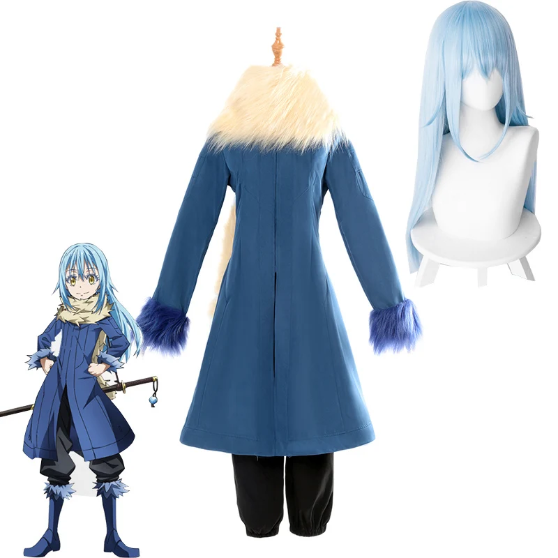 

CosZtkhp Rimuru Tempest Cosplay Costume Tensei shitara Slime Datta Ken Anime That Time I Got Reincarnated as a Slime Cosplay Set