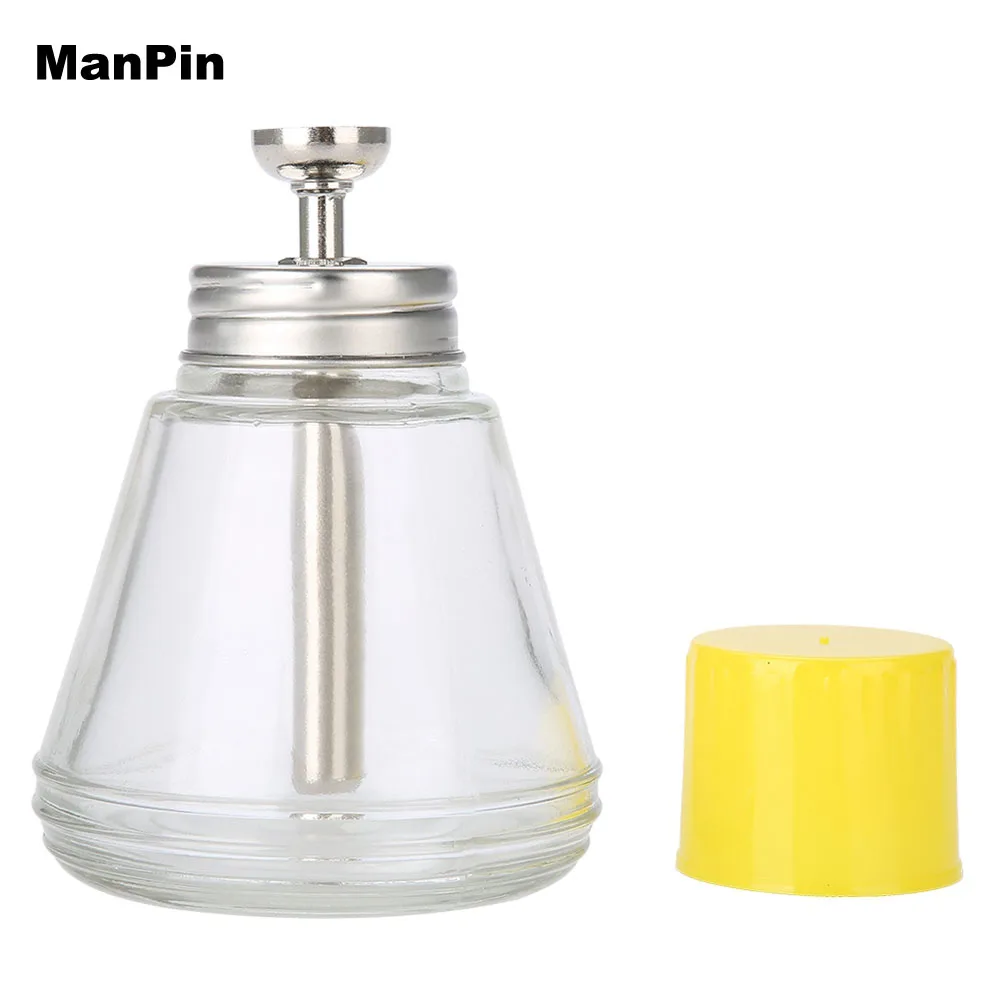 

150ML Liquid Conical Pump Glass Bottle Copper Tube Mobile Phone LCD Screen Glue Cleaning Electronics Industry Dust Remove Tools