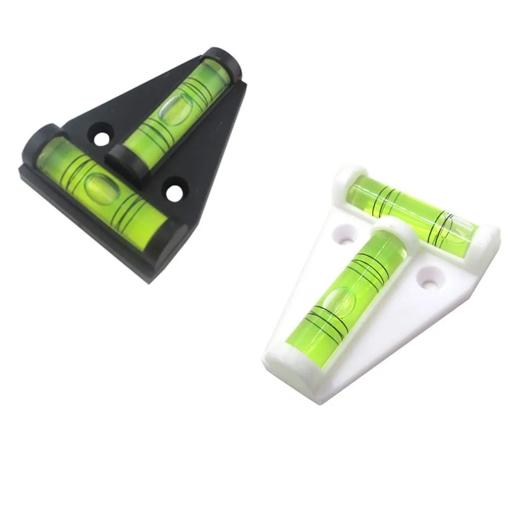 Spirit Level Level Adjuster RV Leveling Parts Spirit T Level plastic measuring Vertical and horizontal adjuster Trailer Motorhome Boat 1 piece