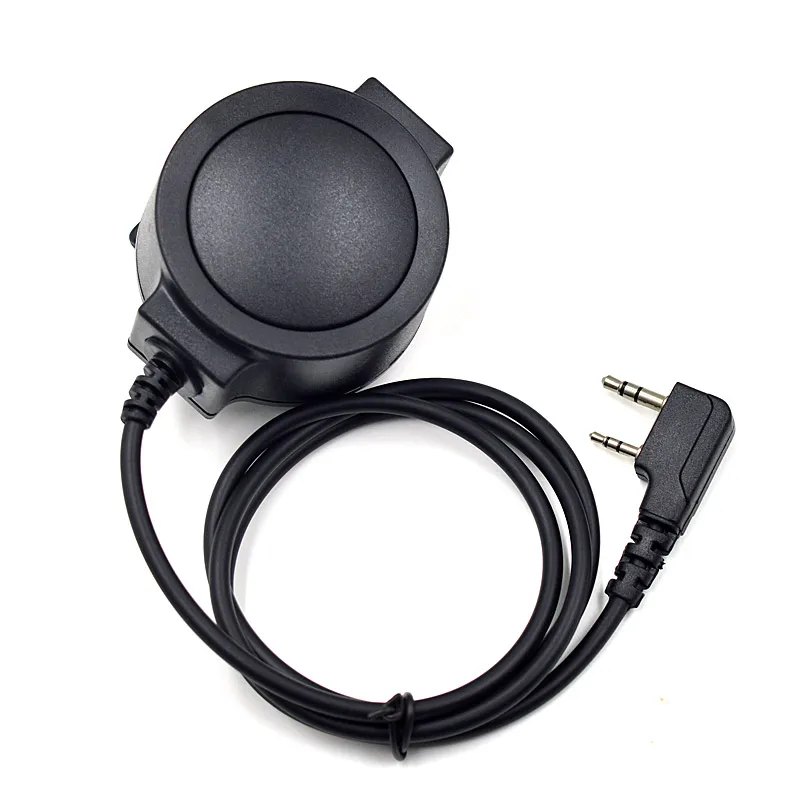 Двухсторонний радиоприемник большой PTT кабель штекер для рации Kenwood TK3107 Baofeng UV-5R