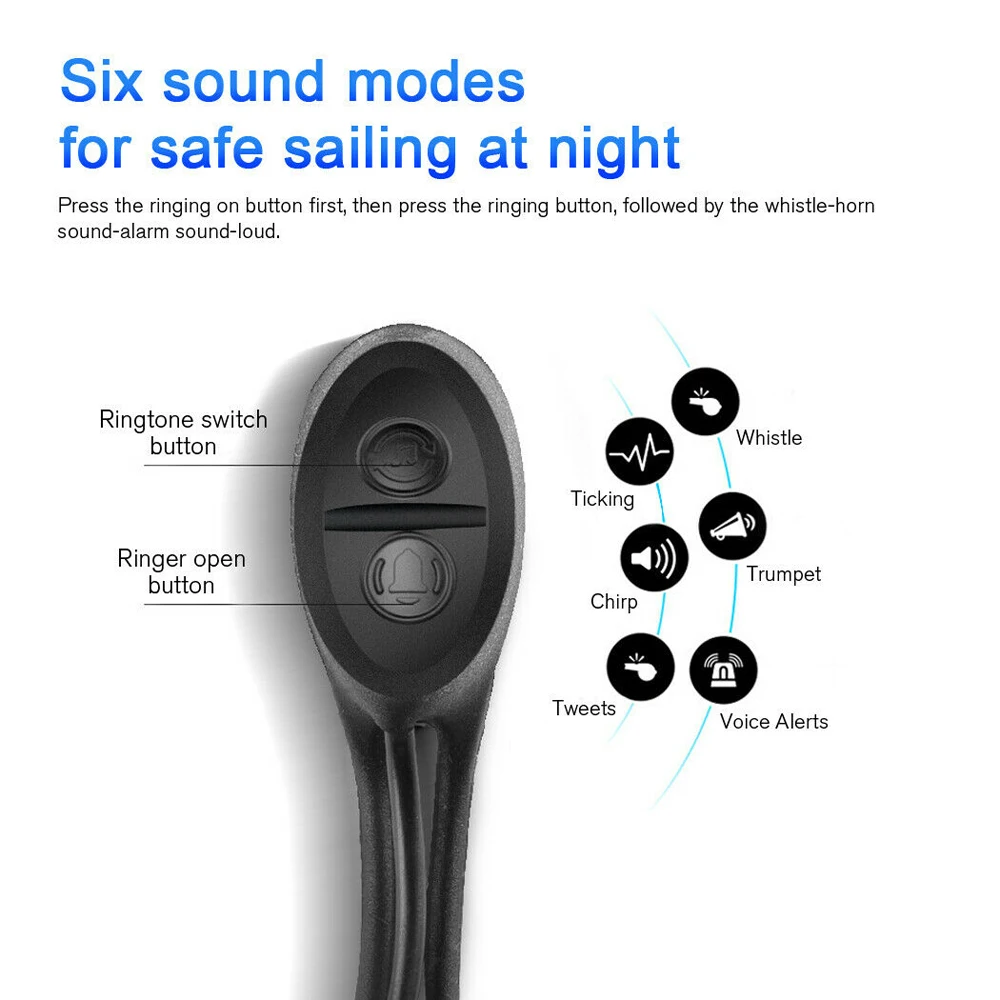 Waterproof LED Bicycle Light+Bell USB Rechargeable Bike Front Light Flashlight Handlebar Cycling Headlight+Horn LCD Speed Meter