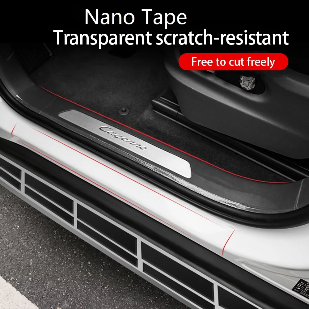 Новейшая Nano лента домашний стикер на дверь автомобиля протектор устойчивый к царапинам анти-столкновения лента Невидимая клейкая лента защита