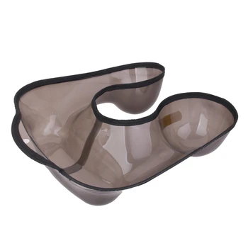 

Salon Hairdressing Neck Tray Perm Container Neck Shaped Shoulder Hair Tray Clothing Protector