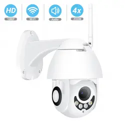 Besder Беспроводная PTZ IP камера WiFi 720 P/1080 P скоростная купольная CCTV IR Onvif камера наружного видеонаблюдения ipcam camara iCSee