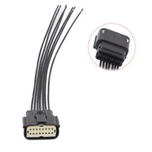 

7-wire 16 pin LED Headlight Connector Pigtail For FORD F150 2018 Expedition 2015-2017