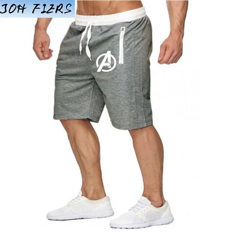 NEW Summer Brand Mens Jogger Sporting Thin Shorts Men Black Bodybuilding Short Pants Male Fitness Gyms Shorts for workout