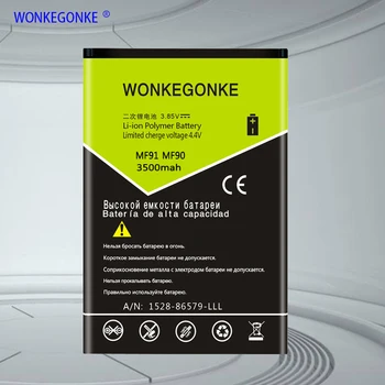 

WONKEGONKE Li3723T42P3h704572 For ZTE MF91 MF90 4G WIFI Router Modem Batteries Bateria