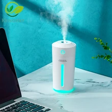 

Kinscoter 2021 Portable USB Air Humidifier Aromatheraphy Humidifiers Aroma Essential Oil Diffuser with Atmosphere Lamp Home