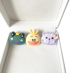 Shoe Charms Dinosaur Animals Cats Ducks Frog Rabbit For Croc Wristbands Shoe Decoration Buckle Kids Gift Jibz
