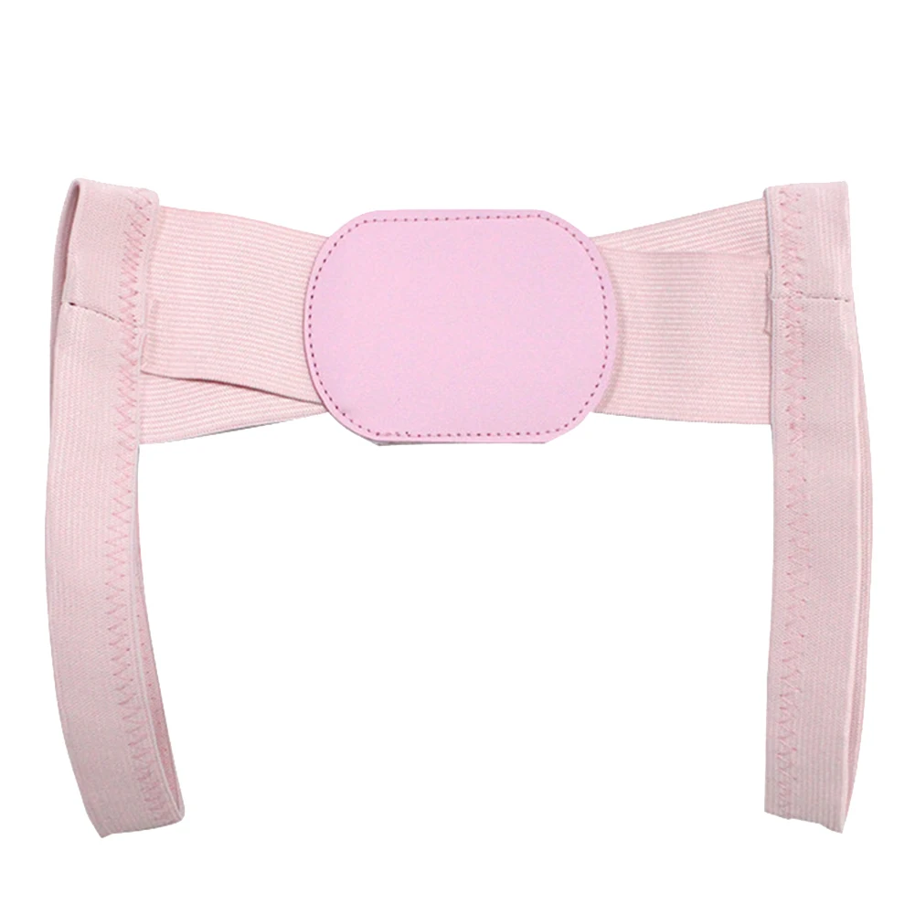 Pink Горячая Распродажа, регулируемый Корректор осанки для спины, унисекс, поддержка, коррекция осанки для ключицы, позвоночника, спины, плеч, поясницы - Цвет: Pink