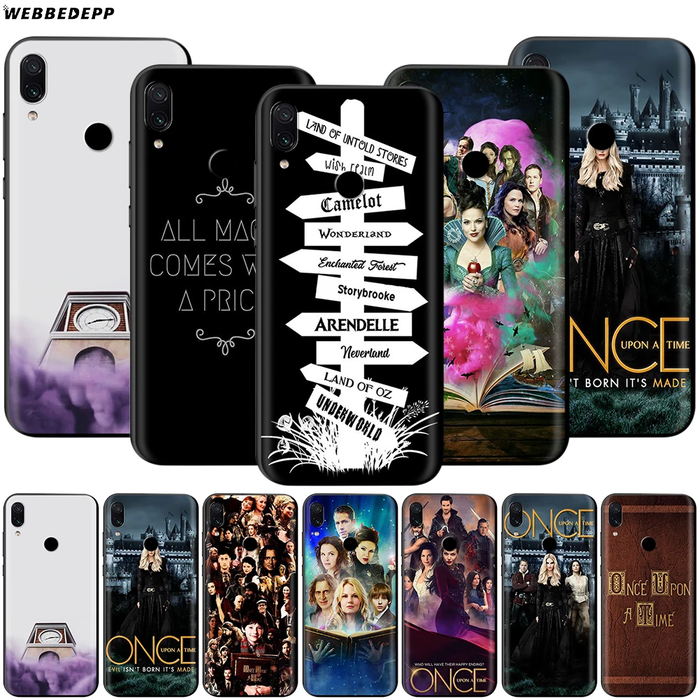 

Webbedepp Once Upon A Time OUAT Case for Xiaomi Redmi 4A 4X 5 5A 6 6A 7 7A S2 Note Go K20 Pro Plus Prime