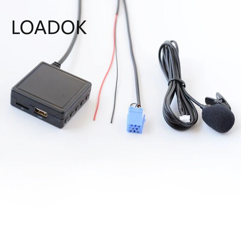 

Microphone Handsfree Mic Smartphone Call Adapter Bluetooth for Benz 450 Bluetooth Aux In Box Usb Speaker for Car