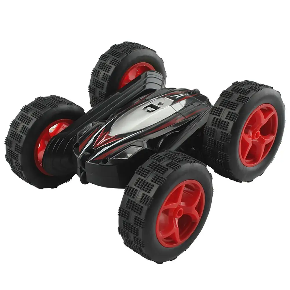 

4WD 2.4G RC High Speed 360 Degree Flip Spin Race Stunt Car with LED Kids Toy good anti-jamming capability