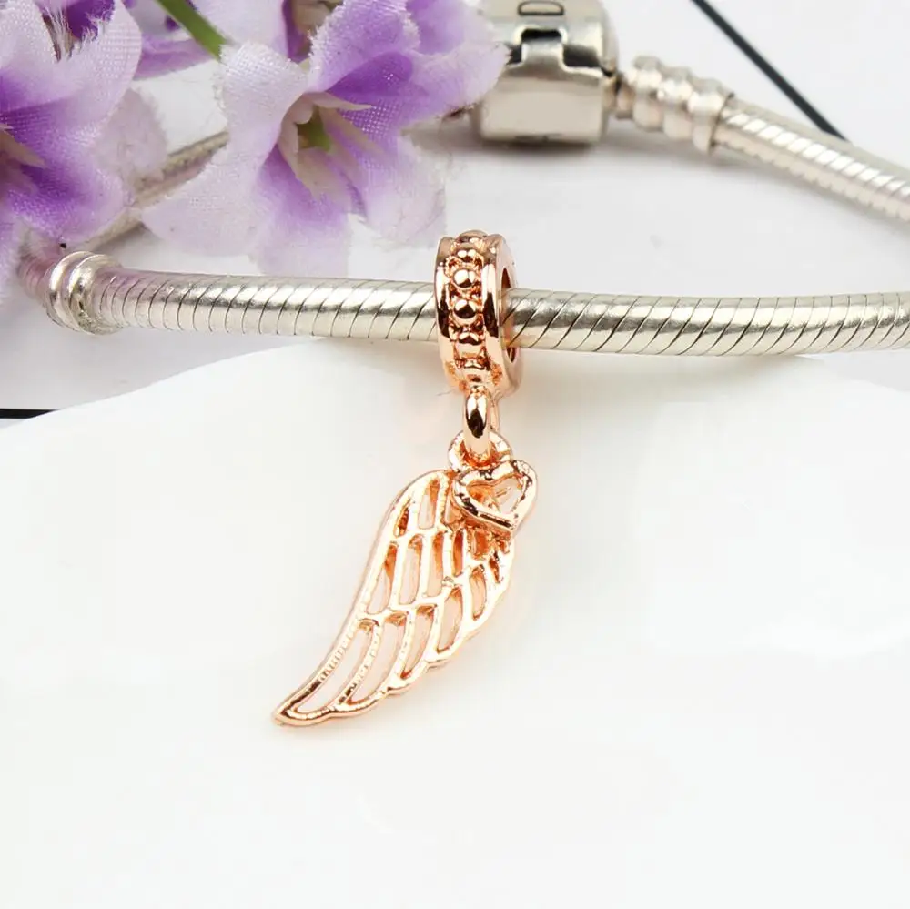 Angel Wings Charms Fit Pandora Bracelet 