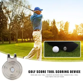

Durable Golf Hat Clip Delicate Design Aids Cap Clip Fastener Magnet Training Practical Aiming Alignment Hat Golf Tool