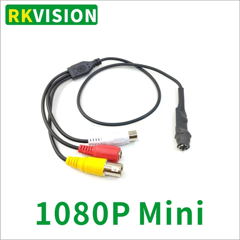 AHD 1080P Мини CCTV камера TVI CVI CVBS с микрофоном выход для системы наблюдения