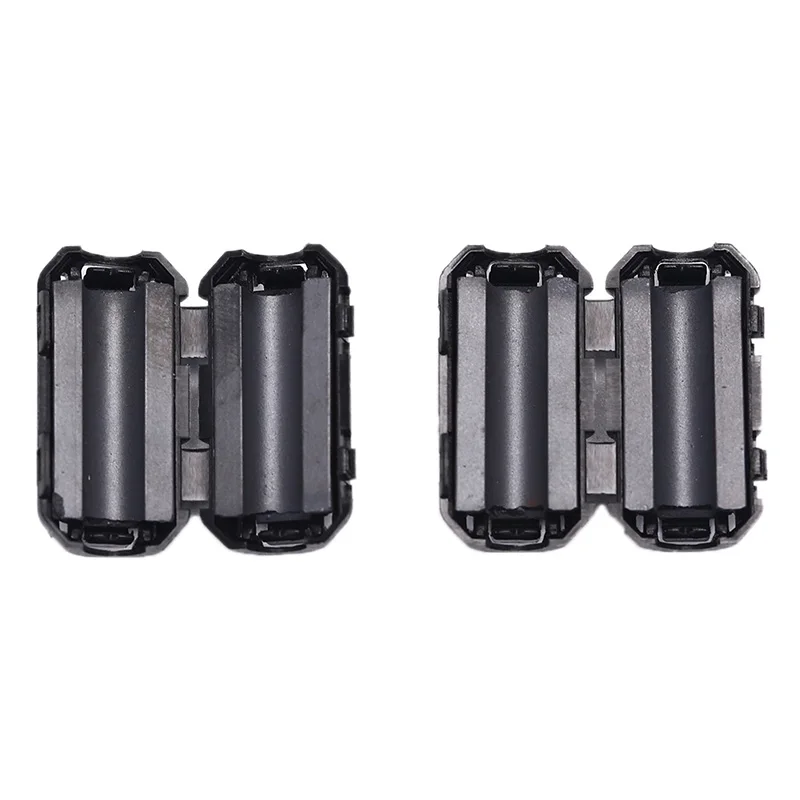 2pcs 5mm Clip-on Ferrite Filter Ring Core for Digital Cables RFI EMI Noise Suppressor Active Components Filters Cable Protector