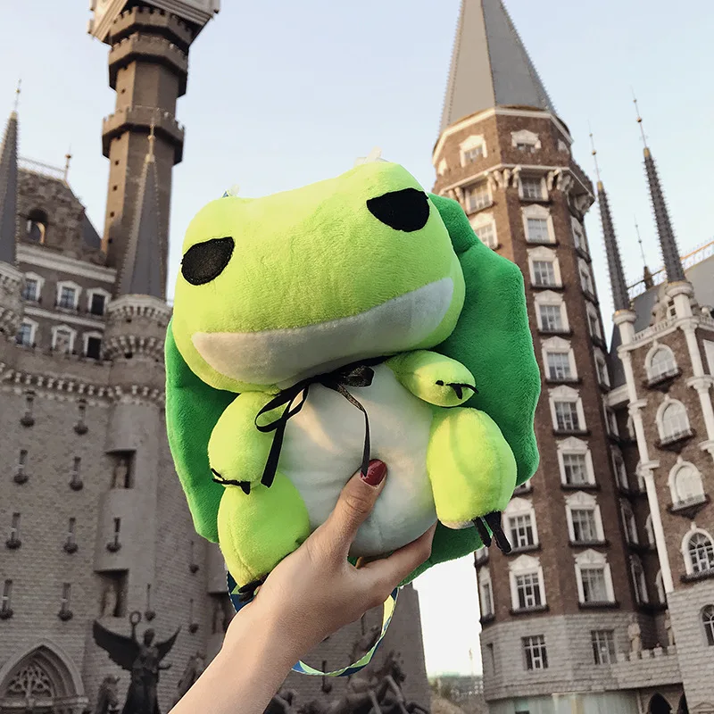 

Children Small Bag 2019 New Style Cartoon Travel Frog Shoulder Bag Versitile Fashion Broadband Shoulder Bag