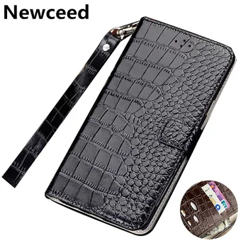 

Business Genuine Leather Lanyard Wallet Phone Case Side Clasp For Huawei Honor 9 Case For Huawei Honor 9 Lite Wallet Case Funda