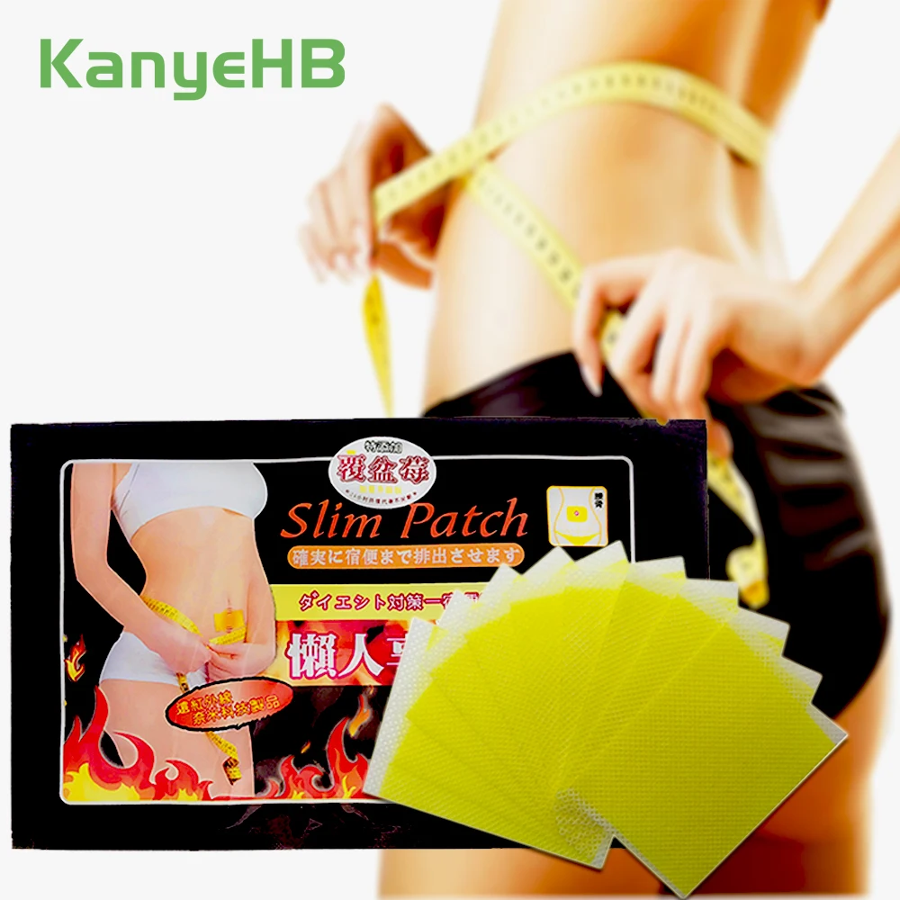 

10pcs/bag Slimming Patch Navel Slim Stickers Weight Loss Burning Fat Efficacy Chinese Herbal Medical Plaster H001