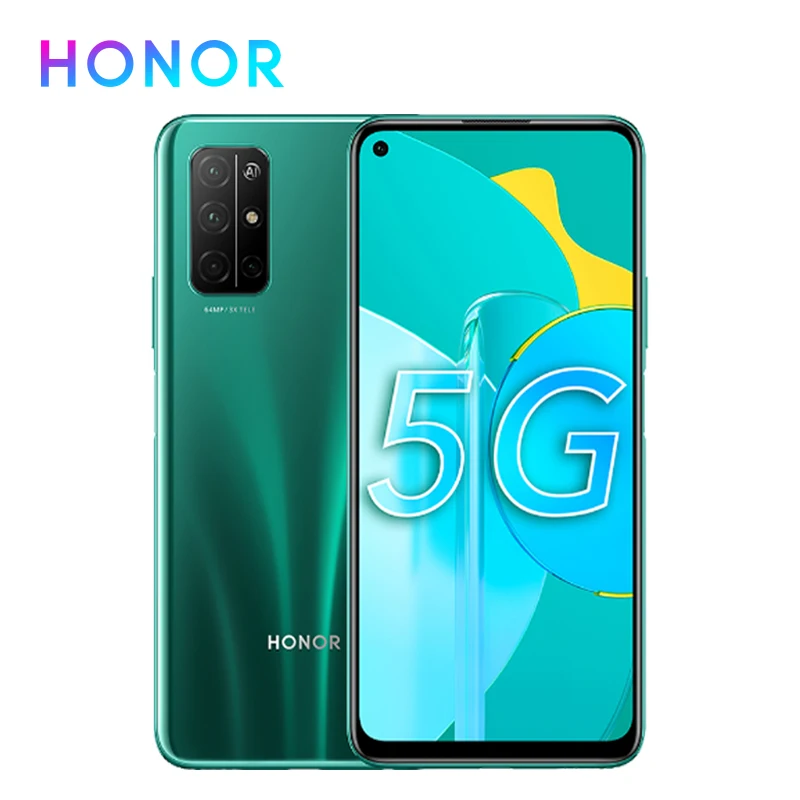 Honor 30S Kirin 820 5G Smartphone Dual-mode 64MP Quad Rear Cameras Mobile Phone 40W SuperCharge 6.5&quotScreen | Мобильные телефоны