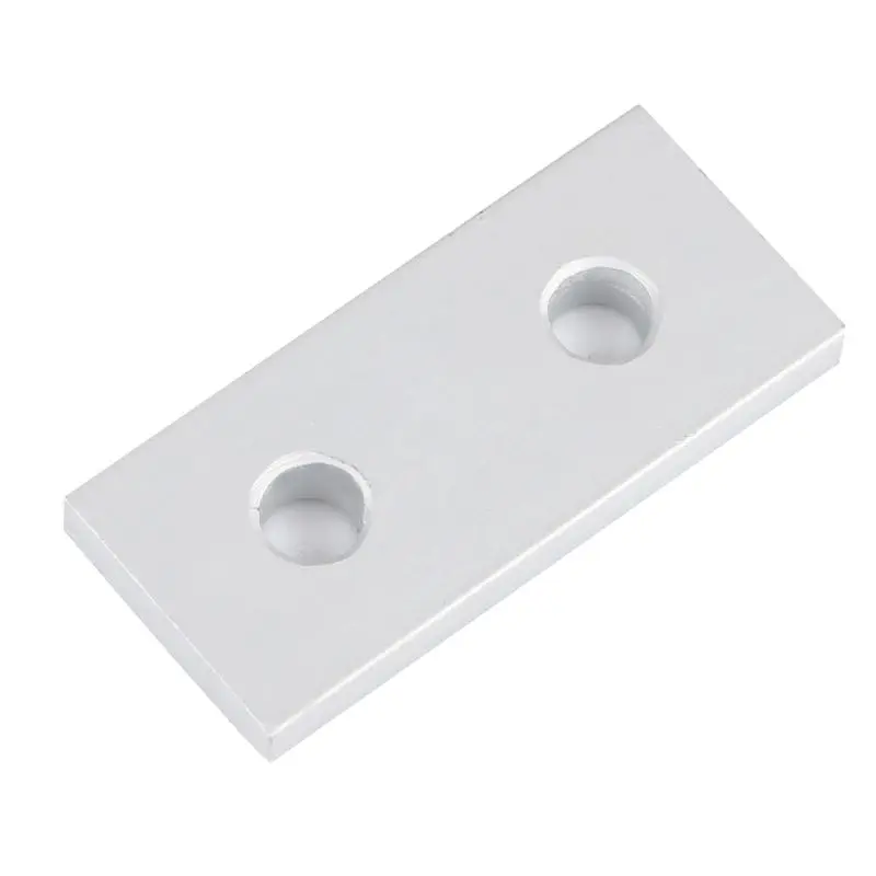 

Double Hole Vertical Angle Connector Aluminum Mount Parallel Joint Connection Plate for CNC Engraving Machine 3D Printe 10166