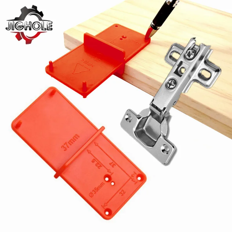 Hinge Hole Drilling Guide 35mm 40mm Hing Installation Jig Door