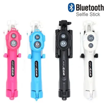 

4 in 1 Wireless Bluetooth 4.0 Remote Shutter+Handheld Cellphone Monopod+Tripod+Holder for IOS Android SmartPhone